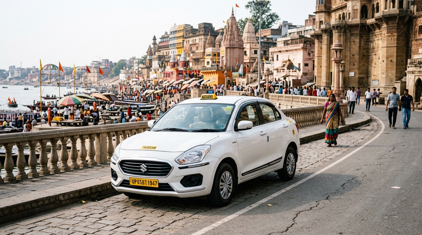 Maruti Suzuki Swift Dzire Cab Rental in Varanasi