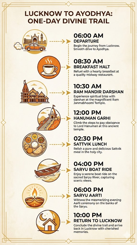 Lucknow to Ayodhya One-Day Itinerary